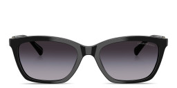 Emporio Armani Eagle Logo Cat-Eye Sunglasses in Black – Product Photo 1