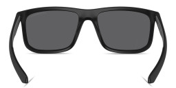 Emporio Armani Eagle Logo Square Sunglasses in Black – Product Photo 4