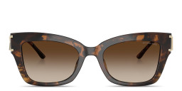 Shop Michael Kors Cantabria Square Sunglasses in Tortoise online.