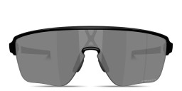 Oakley Corridor SQ Half-Rim Rectangle Sunglasses in Black – Product Photo 1