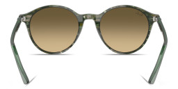 Shop Ray-Ban Bernard Unisex Panthos Sunglasses in Transparent Shade Fantasy Green online.