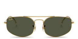 Shop Ray-Ban Explorer 5 Unisex Irregular Sunglasses in Legend Gold online.