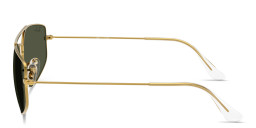 Ray-Ban Explorer 5 Unisex Irregular Sunglasses in Legend Gold – Product Photo 3