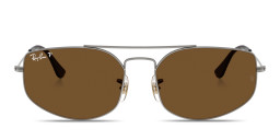 Shop Ray-Ban Explorer 5 Unisex Irregular Sunglasses in Gunmetal online.