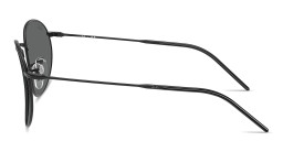 Shop Ray-Ban Round Reverse Unisex Panthos Sunglasses in Black online.