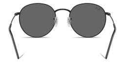 Shop Ray-Ban Round Reverse Unisex Panthos Sunglasses in Black online.