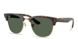 Shop Ray-Ban Clubmaster Reverse Unisex Square Sunglasses in Havana online.