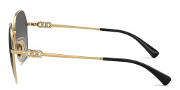Vogue Eyewear Rhinestone-Embellished Irregular Sunglasses in Gold – Product Photo 3