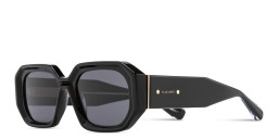 ALL SAINTS Logo Signature Rectangle Sunglasses in Black – Product Photo 2