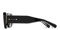 ALL SAINTS Logo Signature Rectangle Sunglasses in Black – Product Photo 4