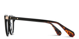 ALL SAINTS Ellis Round Eyeglasses in Black – Product Photo 4