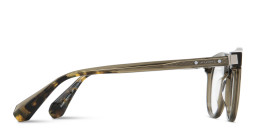 ALL SAINTS Ellis Round Eyeglasses in Transparent Green – Product Photo 3