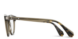 ALL SAINTS Ellis Round Eyeglasses in Transparent Green – Product Photo 4