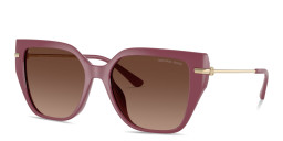 Shop Michael Kors St. Barths Square Sunglasses in Purple online.
