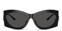 Michael Kors Navarra Irregular Sunglasses in Black – Product Photo 1