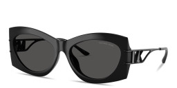 Michael Kors Navarra Irregular Sunglasses in Black – Product Photo 2