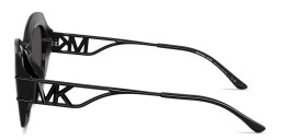 Michael Kors Navarra Irregular Sunglasses in Black – Product Photo 3