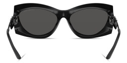 Michael Kors Navarra Irregular Sunglasses in Black – Product Photo 4