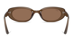 Ray-Ban Bio-Based Unisex Pillow Sunglasses in Shiny Opal Brown – Product Photo 4