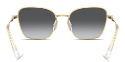 Shop Swarovski Crystal-Embellished Pilot Sunglasses in Gold online.
