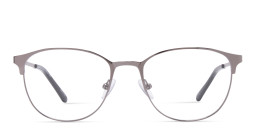 Shop TRICE Logo Round Eyeglasses in Gunmetal online.