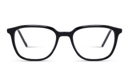 TRICE Logo Square Eyeglasses in Black – Product Photo 1