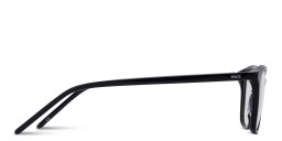 TRICE Logo Square Eyeglasses in Black – Product Photo 3