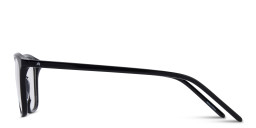 Shop TRICE Logo Square Eyeglasses in Black online.