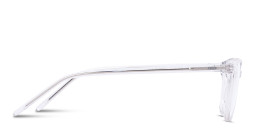 TRICE Logo Square Eyeglasses in Clear – Product Photo 3