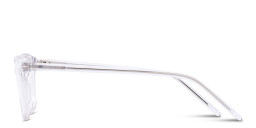 TRICE Logo Square Eyeglasses in Clear – Product Photo 4