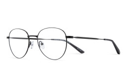 Shop TRICE Logo Unisex Panthos Eyeglasses in Black online.