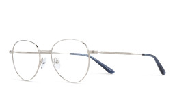 تسوق نظارات طبية طراز بانتوس للجنسين بشعار العلامة TRICE بلون فضي أونلاين.