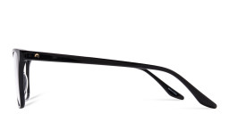 TRICE Logo Square Eyeglasses in Black – Product Photo 4