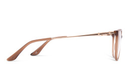 TRICE Logo Cat-Eye Eyeglasses in Brown – Product Photo 3