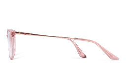 TRICE Logo Cat-Eye Eyeglasses in Orange – Product Photo 4