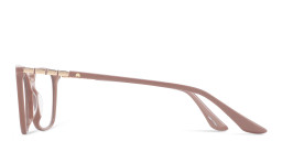 Shop TRICE Logo Cat-Eye Eyeglasses in Beige online.