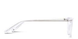 TRICE Logo Rectangle Eyeglasses in Clear – Product Photo 4