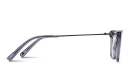 TRICE Logo Rectangle Eyeglasses in Grey – Product Photo 3