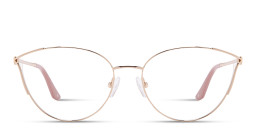 Shop TRICE Logo Cat-Eye Eyeglasses in Gold online.