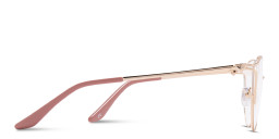 Shop TRICE Logo Cat-Eye Eyeglasses in Gold online.
