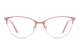 Shop TRICE Logo Cat-Eye Eyeglasses in Gold Nude online.