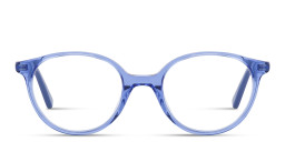 TRICE Kids Round Eyeglasses in Transparent Blue – Product Photo 1