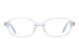 TRICE Kids Rectangle Eyeglasses in Clear – Product Photo 2
