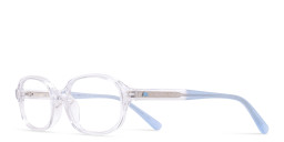 TRICE Kids Rectangle Eyeglasses in Clear – Product Photo 2