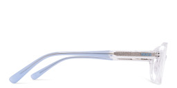 TRICE Kids Rectangle Eyeglasses in Clear – Product Photo 3