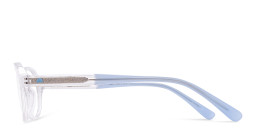 TRICE Kids Rectangle Eyeglasses in Clear – Product Photo 4