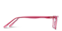 TRICE Kids Cat-Eye Eyeglasses in Transparent Pink – Product Photo 3