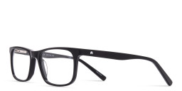 TRICE Kids Rectangle Eyeglasses in Black – Product Photo 2