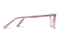 Shop TRICE Kids Square Eyeglasses in Transparent Peach online.