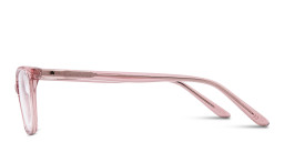 Shop TRICE Kids Square Eyeglasses in Transparent Peach online.